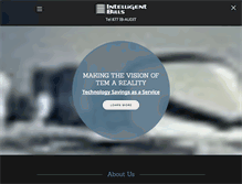Tablet Screenshot of intelligentbills.com
